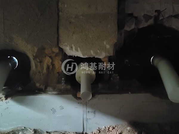 45噸雙室熔鋁爐燃燒器進行改造